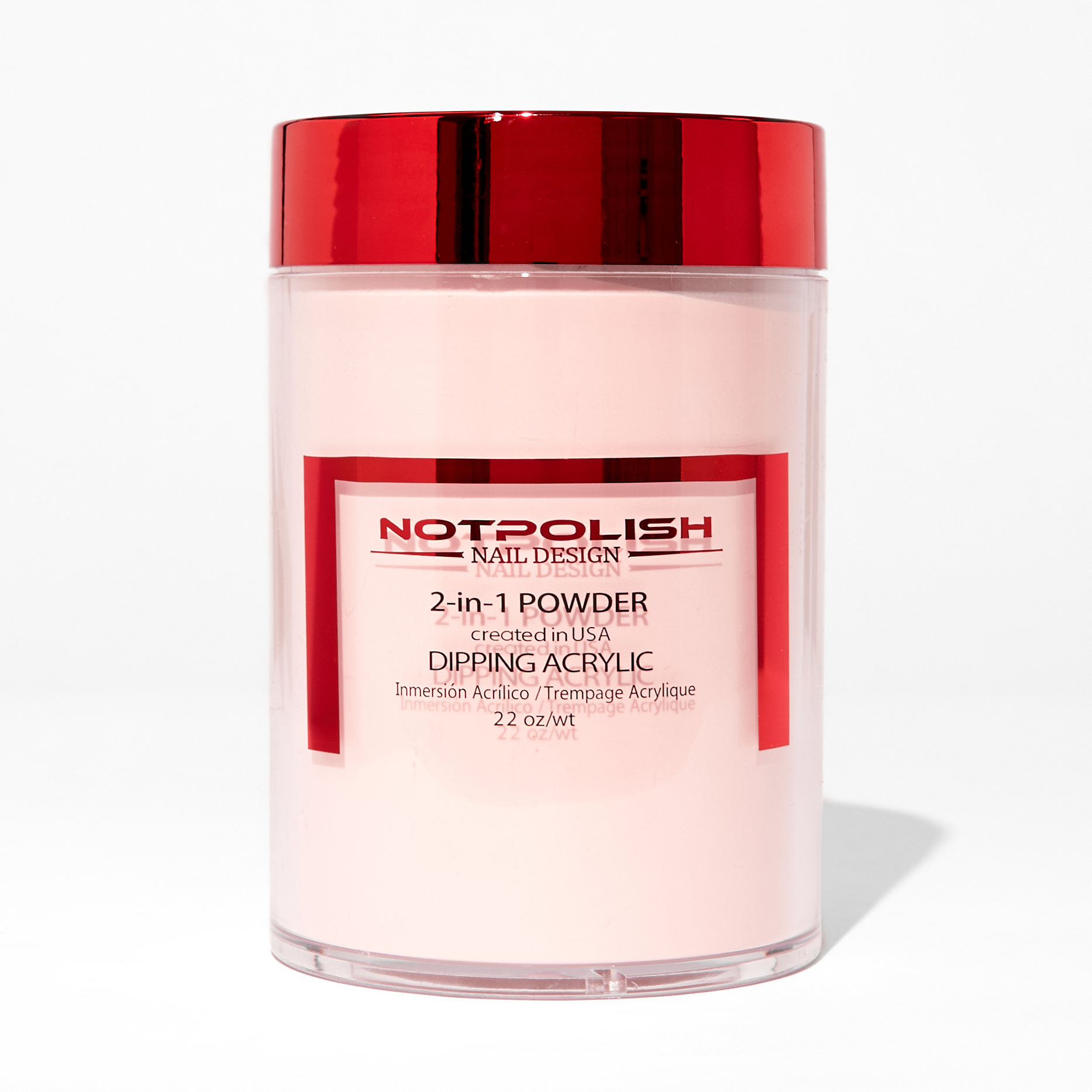 Notpolish Dark Pink Acrylic Powder 20 deals oz